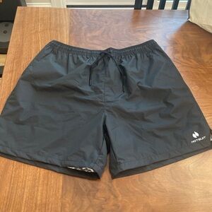 Men's Black Athletic Shorts